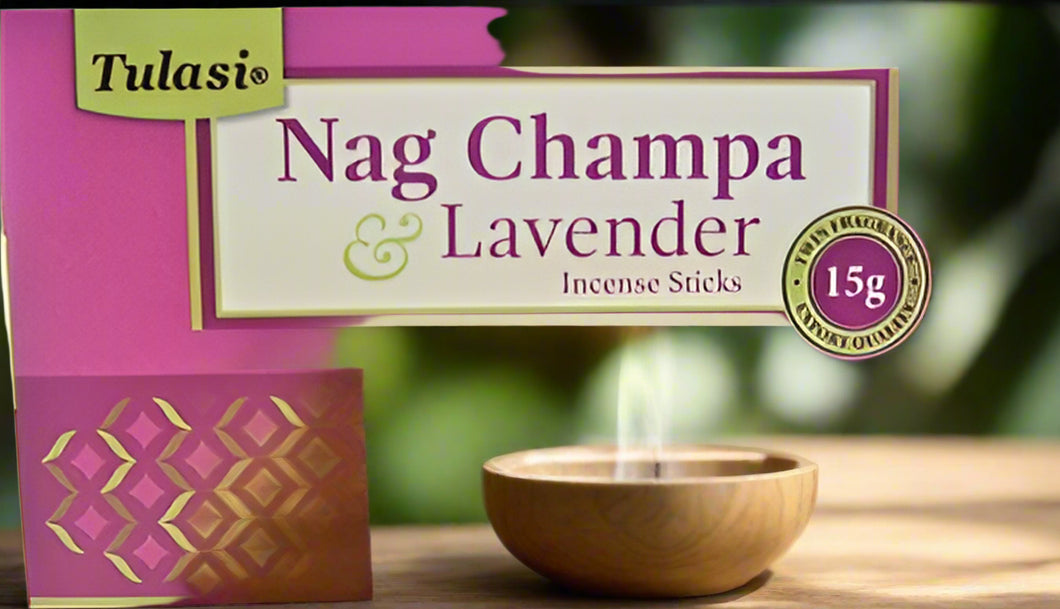 Tulasi Nag champa & Lavender imported incense sticks