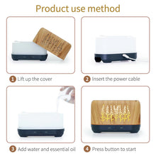 Load image into Gallery viewer, Flame Effect Ultrasonic Diffuser 200ml