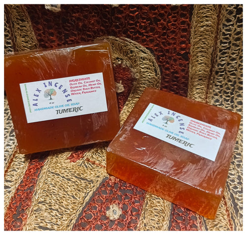 Turmeric handmade soap