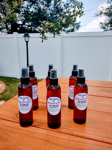 Bug away repellent spray