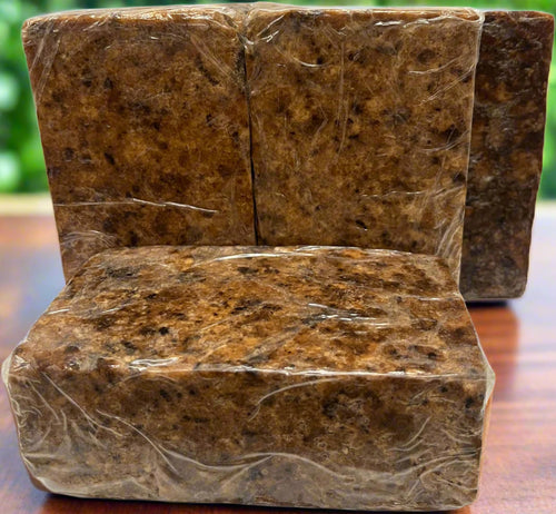 Black African soap. 16 oz