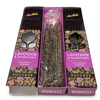 Sree vani Manifest- Lavender & Rosemary imported incense sticks
