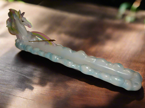 Unicorn incense burner