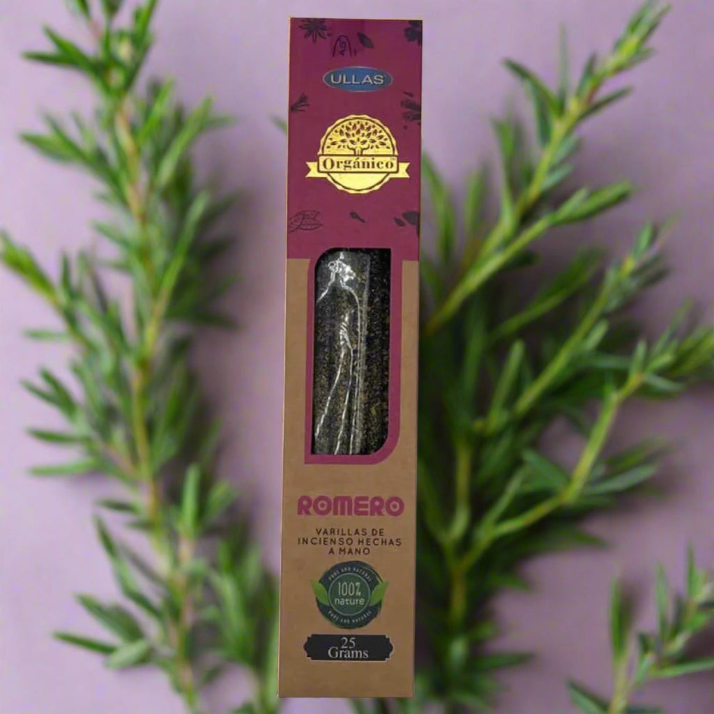 Organico smudge Rosemary imported incense sticks