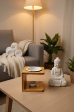 Load image into Gallery viewer, Bamboo Oil Burner for Fragrance Oils &amp; Wax Melts