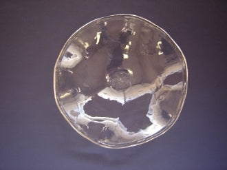 Glass dish replacement for electric oil burner (Large)-Waves design