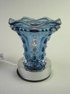 Touch activated electric oil and wax burners