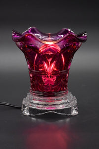 Oil and wax burners with light dimmer.