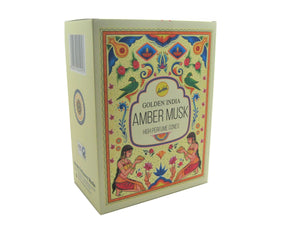 Golden India imported incense  backflows cones