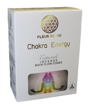 Load image into Gallery viewer, Fleur de  Vie backflow  imported incense cones