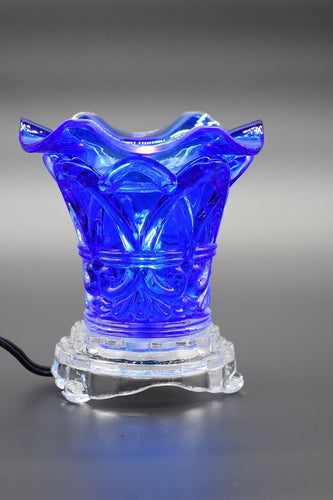 Oil and wax burners with light dimmer.