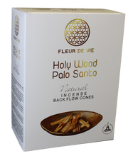 Load image into Gallery viewer, Fleur de  Vie backflow  imported incense cones