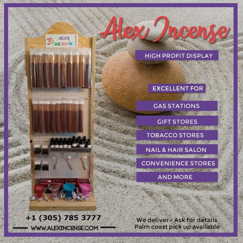 Alex incense display