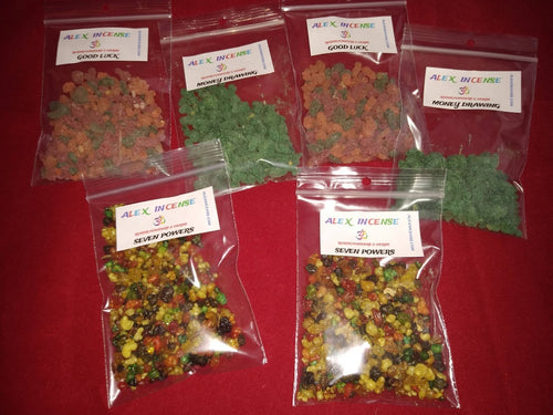 Resin and powder incense