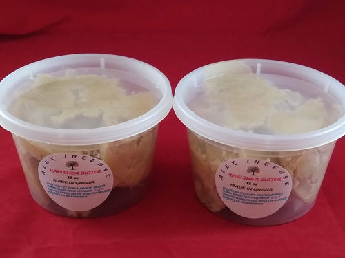 Raw Shea butter .Made in Ghana.Unrefined- 8 oz