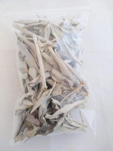 White sage leaves & clusters