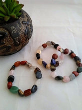 Load image into Gallery viewer, Bracelets gemstones tumbled