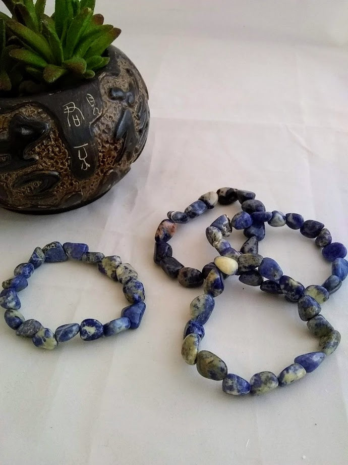 Bracelets gemstones tumbled