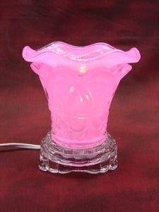 Oil and wax burners with light dimmer.