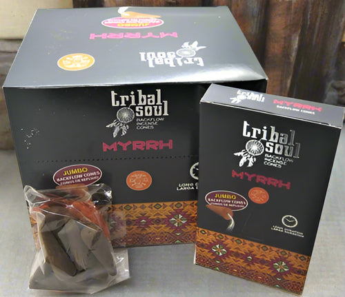 Tribal soul Jumbo Backflow imported incense  Cones