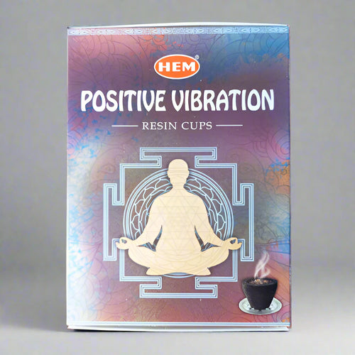 Hem resin incense cup.