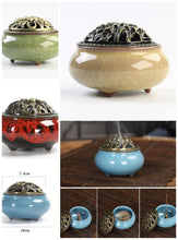 Load image into Gallery viewer, Ceramic incense burner