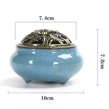 Load image into Gallery viewer, Ceramic incense burner