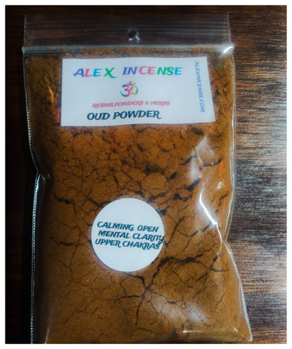 Oud powder incense