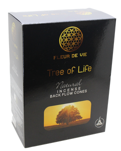 Fleur de  Vie backflow  imported incense cones