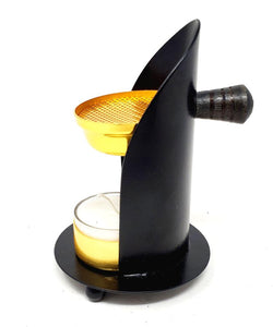 Brass resin burner  without charcoal.