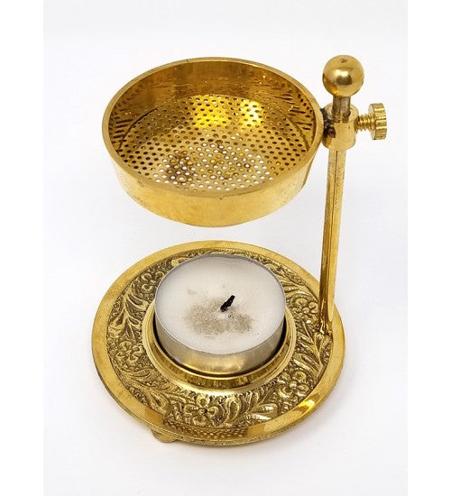 Brass resin burner  without charcoal.