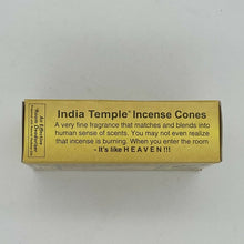 Load image into Gallery viewer, Song of India-India temple Imported incense cones